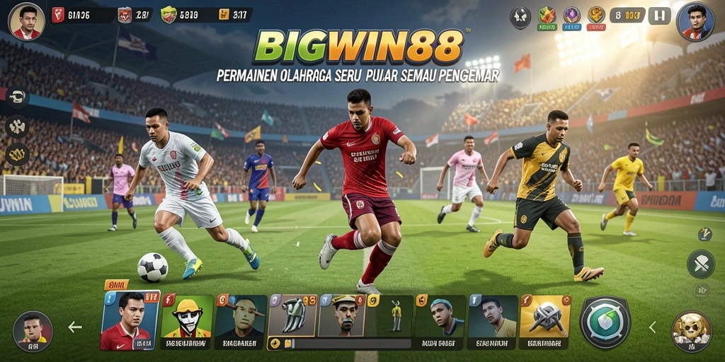 Tampilan gameplay seru dari BIGWIN88 yang memikat pengguna.