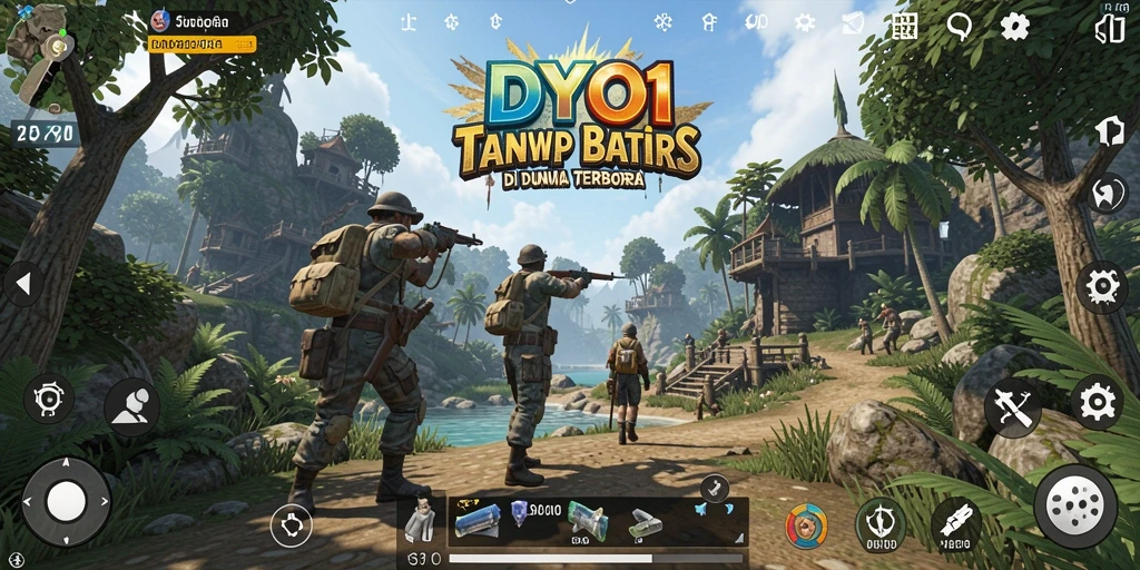 Gameplay seru DYO1 di dunia terbuka yang luas dan menakjubkan.