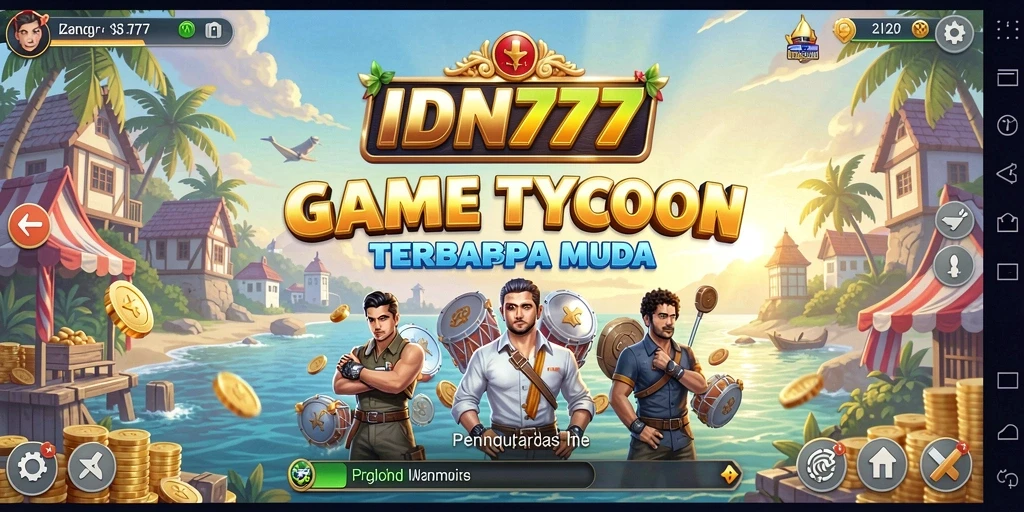 Tampilan gameplay IDN777 yang menarik dan strategis.