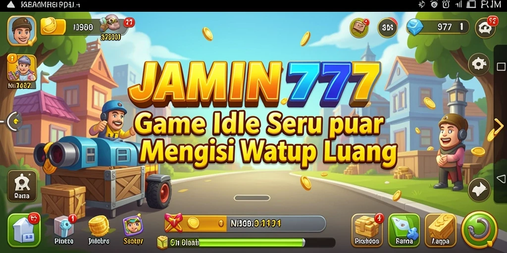 Tampilan gameplay <strong>JAMIN777</strong> yang menarik dengan aksi Idle yang seru.