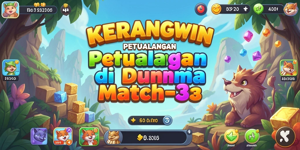Tampilan gameplay KERANGWIN yang seru dan penuh warna.