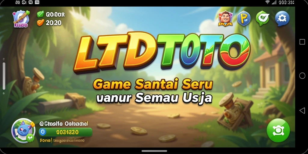 Tangkapan layar LTDTOTO menunjukkan gameplay seru yang penuh warna.