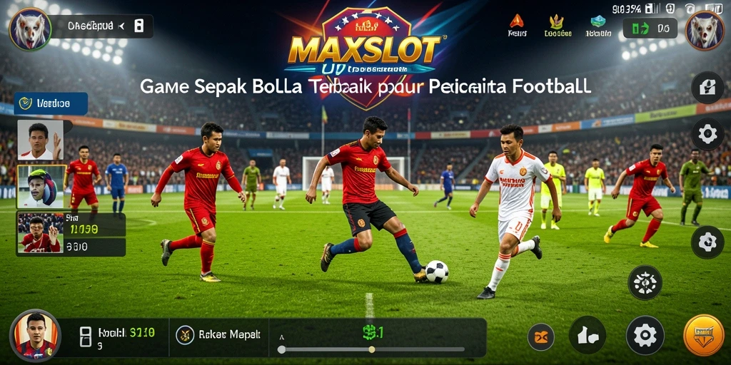 Tangkapan layar yang menampilkan gameplay mendebarkan dari MAXSLOT.