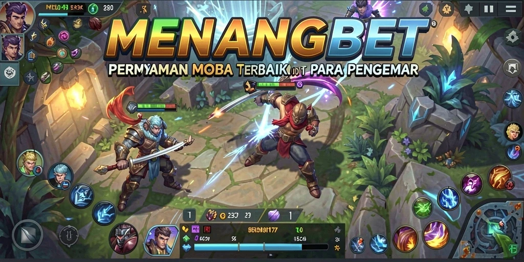 Tampilan aksi seru dari gameplay MENANGBET yang menantang.