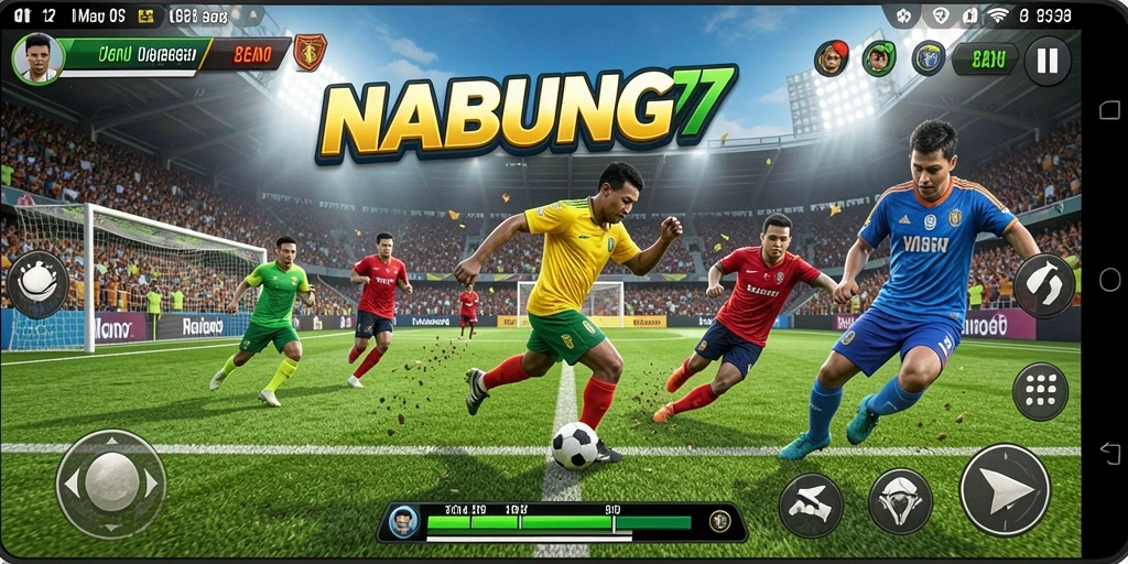 Tampilan menarik dari gameplay NABUNG77 yang penuh aksi olahraga.