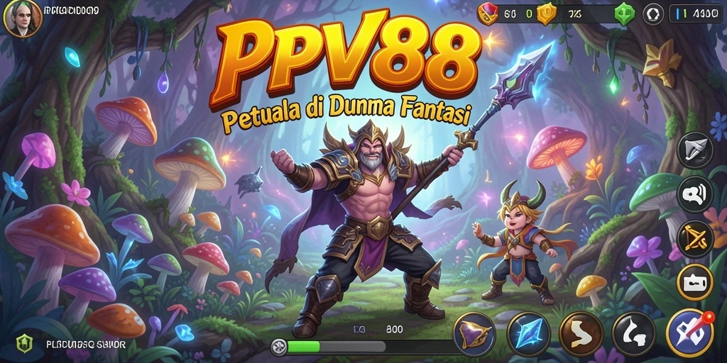 Tampilan screenshot permainan PPV88 dengan aksi petualangan yang seru.