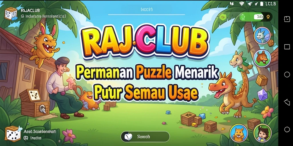 Tampilan gameplay seru dan menarik dari RAJACLUB.